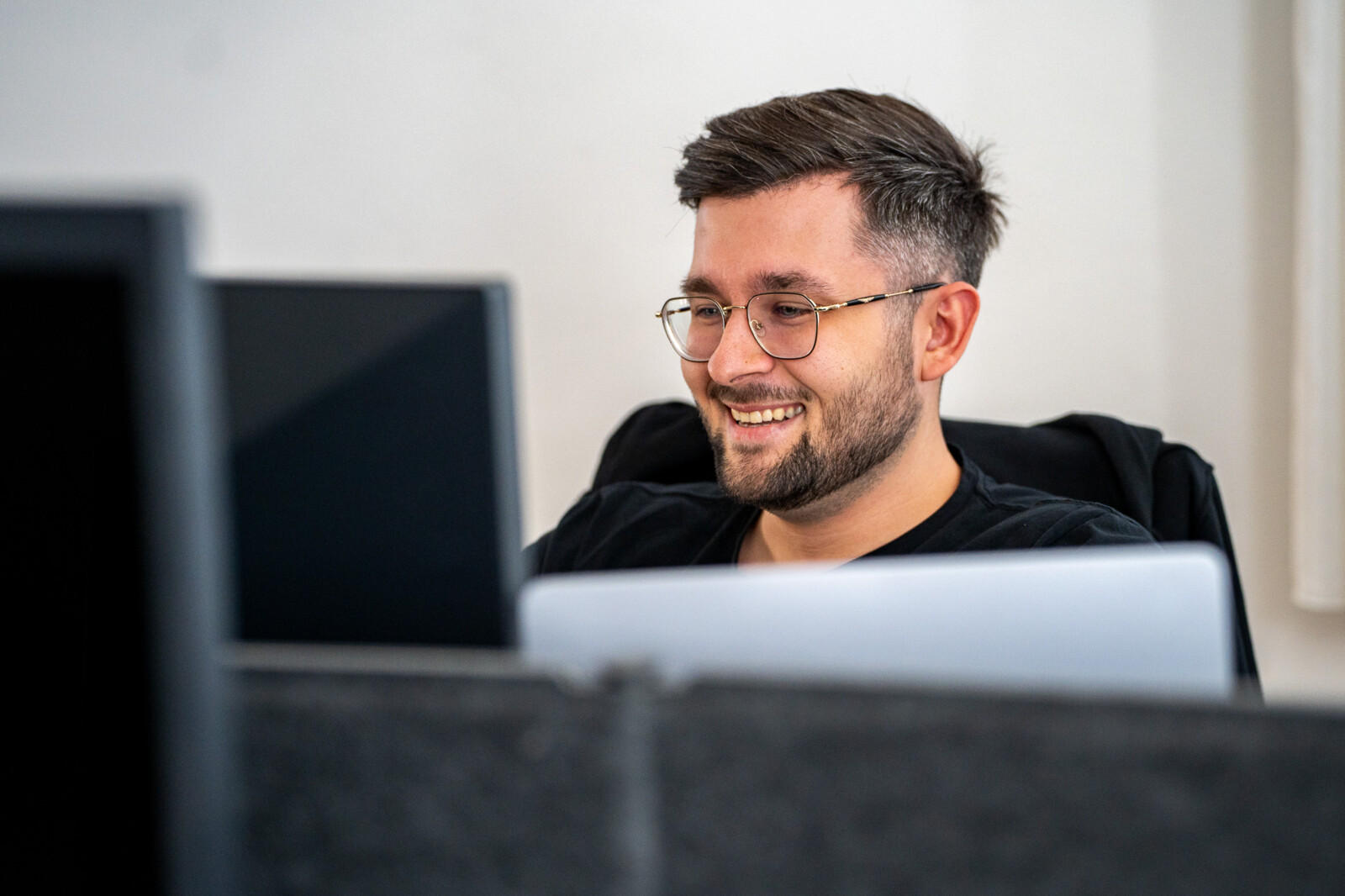 Andy ist seit einem Jahr bei medienreaktor