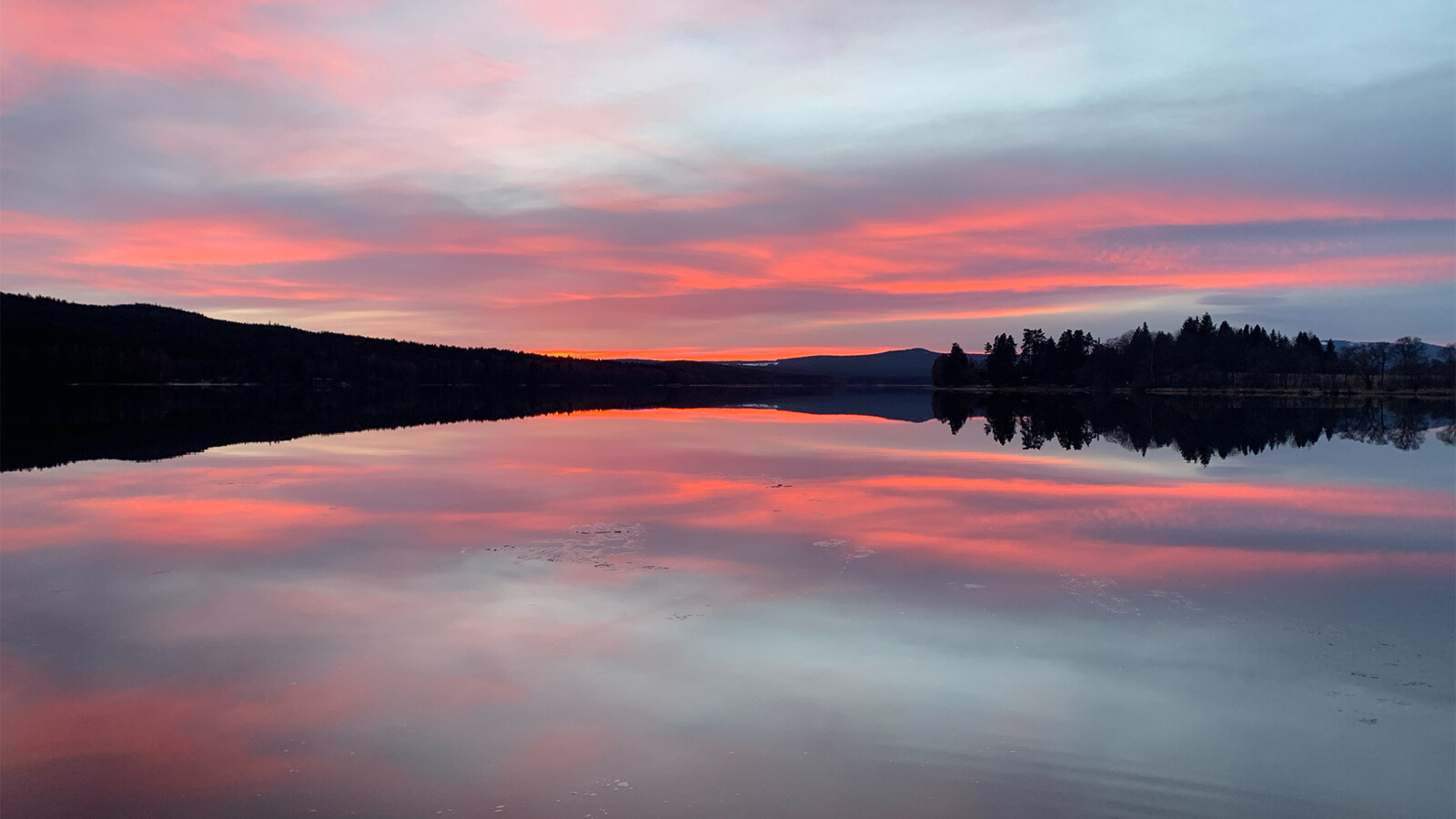 Der Lipno Stausee in Tschechien