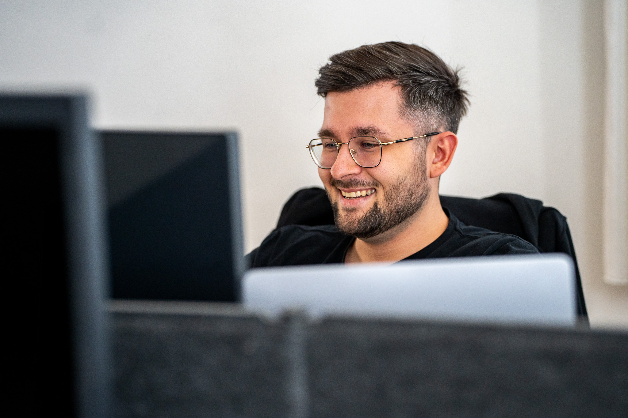 Andy ist seit einem Jahr bei medienreaktor
