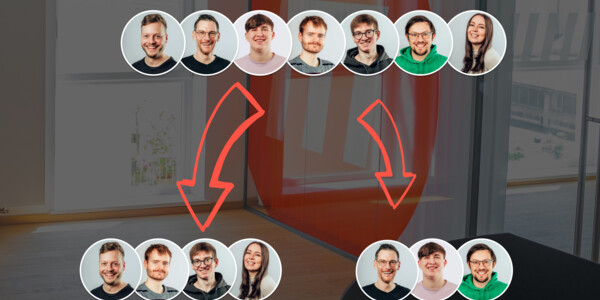 Fusion, Spark und Core – unsere drei Projektteams